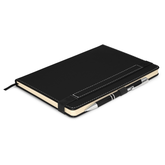 Classic Notebooks and Pens Black